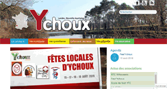 Desktop Screenshot of mairie-ychoux.com