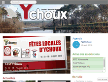 Tablet Screenshot of mairie-ychoux.com